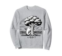 Êtes-vous là? Un dauphin caché derrière un arbre. Autres jeux de mots japonais Sweatshirt