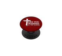 Êtes-Vous lavé dans Le Sang de l'agneau Jésus-Christ Rev 714 PopSockets PopGrip Adhésif