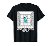 Êtes-Vous même Un Vrai Weirdcore Eyeball Liminal Space Gen Z T-Shirt