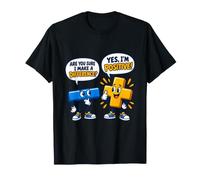 Êtes-Vous sûr Que Je Fais Une différence Oui, Je suis Positif, Jeu de Mots mathématiques T-Shirt