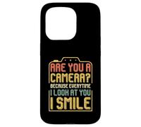 Êtes-Vous Un Appareil Photo ? Every Time I Look At You I Smile Coque pour iPhone 15 Pro