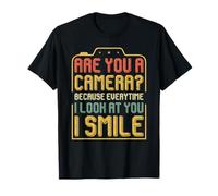 Êtes-Vous Un Appareil Photo ? Every Time I Look At You I Smile T-Shirt