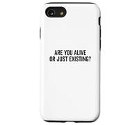 Êtes-Vous Vivant ou existez? Question Profonde sur la Vie Coque pour iPhone SE (2020) / 7/8