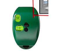 Eteslot Échelle laseres électronique à 90 degrés, Niveau laseres, Niveau laseres à Lignes croisées Auto-nivelantes Vertes avec Lignes Horizontales et Verticales, Souris Portable Verte