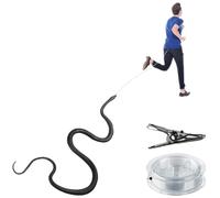 Eteslot Snake Prank with String and Clip, Clip Snake Prank, Joke Snake a String, Realistic Fake Snake Prank, Golf Snake Prank with String and Clip, Snake Prank Never Gets Old