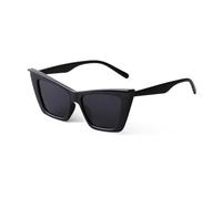 ETETGVG Lunettes de soleil carrées œil de chat tendance pour femmes, nuances léopard, monture œil de chat, lunettes de soleil tendance pour femmes UV400, C1, taille unique