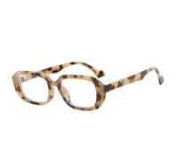 ETETGVG Lunettes de soleil rectangulaires polygonales à la mode pour femmes, rétro, transparentes, ambre, vert, dégradé, UV400, pour hommes