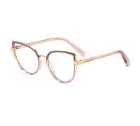 ETETGVG Lunettes de vue tendance à dégradé de couleurs, lunettes colorées à charnière à ressort (5)