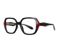 ETETGVG Lunettes œil de chat vintage pour femme, monture large en plastique et titane (1)