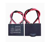 ETFUOEOS Condensateur CBB61 1,5UF+1,2UF 250V 450v 4 fils