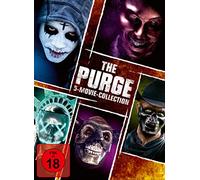 The Purge - 5-Movie-Collection (DVD) Hawke Ethan Headey Lena Grillo Frank Ejogo