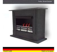 Ethanol Cheminee Fireplace Gel Chimenea Firegel Emily Premium Royal Granit Noir