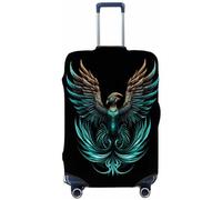 Ethebre Housse de protection élastique pour valise, résistante à la poussière, aux rayures et à la poussière pour voyage d'affaires, voyage, Motif phénix fantastique, XL for 29-32 In Suitcases