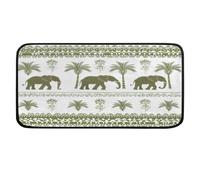 Ethebre Tapis de cuisine Boho Elephant Tree 99x51cm