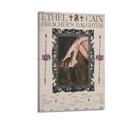 Ethel Cain 4 Poster sur toile Décoration murale pour salon, chambre à coucher 50 x 75 cm