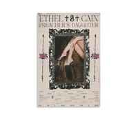 Ethel Cain Poster sur toile style vintage esthétique pour salon, chambre à coucher, 20 x 30 cm, style rétro