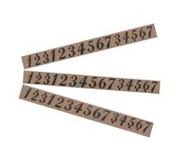 Ethereal Drum Sticker - 3PCS Steel Tongue Drum 15 Tone Note Decals | PVC Adhesive Musical Instrument Stickers For Quick Percussion Training Replacement Parts Accessory Decoration Label