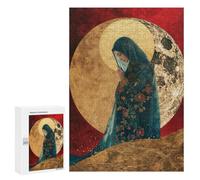 Ethereal Moonlit Serenity Puzzle 300 Pièces Educa Jouet en Bois Cadeau Unique Décoration Intérieure Jeu Éducatif Challenge Toy Adultes Et Enfants À Partir De 14 Ans 300 PCS