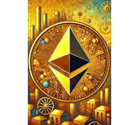 Ethereum Notebook: Trading Journal: 6" x 9", 100 lined pages, Ethereum on every page, accessory for crypto lovers and blockchain enthusiasts, tracker for your daily investment