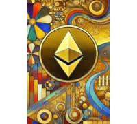 Ethereum Notebook: Trading Journal: 6" x 9", 100 lined pages, Ethereum on every page, accessory for crypto lovers and blockchain enthusiasts, tracker for your daily investment