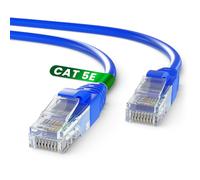Ethernet Cable 50m, Cat 5E High Speed Network LAN Cable for Fast & Reliable Internet Connection AWG24 Ethernet Cable, Cat5E RJ45 UTP CCA 1Gbps (50 Metres, Blue)