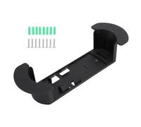 ETHERNET Cable Organisateur ABS Mot de Support Mural Kit Premium Accessoires de Gestion des câbles durables pour la Configuration du réseau à Domicile 3 Composants 8 vis Inclus