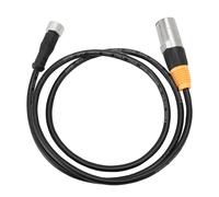 Ethernet Extension Cable étanche IP65 Extension du cordon de correctif de réseau à haute vitesse nominal avec connecteur féminin RJ45 à M12-5P pour le réseau intérieur en