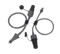 Ethernet -Kabeladapter, SPX -Plug to RJ45 Adaptateur Féminin 2PCS 1200 Mbps Transfert pour Une Performance Plate