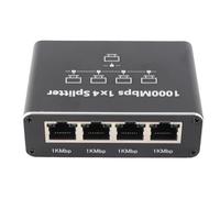 Ethernet Splitter 1 to 4, 1000Mbps High Speed Internet Splitter