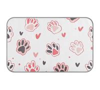 EtherSpher Cute Cat Paws Summer Cooling Products Tapis auto-rafraîchissant pour chat pour chat d'intérieur sans fil Camas frias para Perros M