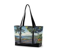EtherSpher Hawaii Highway Street Sign Green sacs tendance pour ordinateurs portables avec sac à fermeture éclair 14 pouces pour salle de sport avec couche maletin ejecutivo para mujer