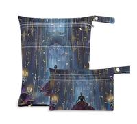 EtherSpher Holy Cathedral Lot de 2 sacs étanches pour bébé avec poignées pour salle de sport, yoga