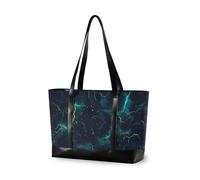EtherSpher Lightning Bolts Sac essentiel pour femme 14" avec fermeture éclair 14" pour travailler avec maletín para ordinateur portable mujer