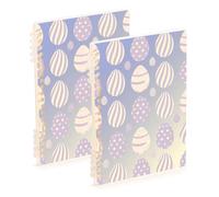 EtherSpher Lot de 2 cahiers à spirales violets pastel format A5, 21,1 x 14,5 cm, résistant à l'usure, 60 feuilles pour planificateur et entreprise