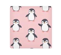 EtherSpher Pêche Cartoon Pingouin Organisateur de Maquillage Sac Appareil Photo Lentille Tissu Autocollant Organisateur de Toilette Voyage Wrap 55 X 55 cm Emballage Cosmétique Organisateurs pour