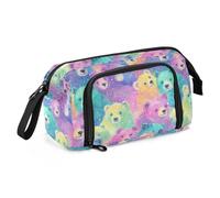 EtherSpher Pochettes à crayons colorées à paillettes de grande capacité avec crayon pour enseignant, école préparée, estuche para lapices