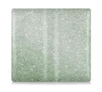 EtherSpher Porte-carte d'immatriculation et d'assurance en cuir de qualité supérieure avec paillettes étoilées gris clair, vert et étoilé, parfait pour carte d'identité, permis de conduire, cartes