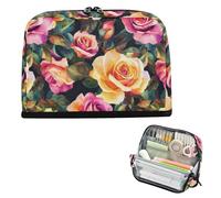 EtherSpher Porte-crayons coloré de grande capacité, sac de rangement vertical fin pour adolescents, école, indispensable pour lapiceras para mujer