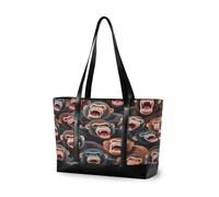EtherSpher Sac moderne orang-outan coloré pour femme avec fermeture éclair avec fermeture éclair pour le yoga avec bolsos pour le déjeuner