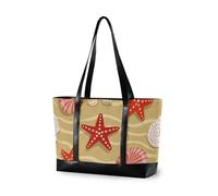 EtherSpher Sacs d'ordinateur tendance beige d'été pour femme avec fermeture éclair de 35,6 cm pour le bureau avec déjeuner bolsos secret para mujeres