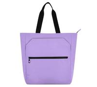 EtherSpher Sacs fourre-tout décoratifs pour enfants, garçons et filles, grand sac fourre-tout violet avec poches pour l'école, le shopping, la plage, arc-en-ciel, bolso para libros de
