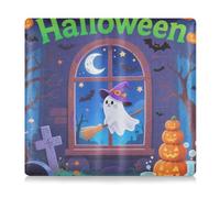 EtherSpher The White Of Halloween - Porte-carte d'immatriculation et d'assurance en cuir de qualité supérieure - Accessoires de camion pour cartes, permis de conduire de documents essentiels