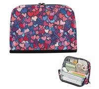 EtherSpher Trousse à crayons de grande capacité avec fente de rangement pour la Saint-Valentin, pour adolescents, collège