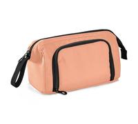EtherSpher Trousse à crayons fine de grande capacité avec fermeture éclair pour adolescent élémentaire cartucheras para el colegio orange clair