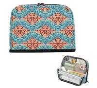 EtherSpher Trousse à crayons vintage avec motif nuage de culture chinoise - Grande capacité - Sac multifonction pour adolescents - Pour les enfants