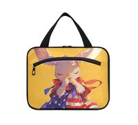 EtherSpher Trousse de toilette à suspendre pour femme avec crochet, sac à goûter pliable pour voyage, voyage, taille L, prier Wallaby 4 juillet Jour de l'indépendance, Large