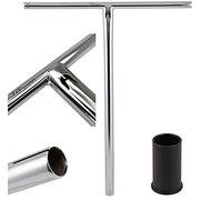 Ethic DTC Trianon Guidon de trottinette freestyle IHC ICS10 SCS Standard 31,8 Park/Street T-Bar + autocollant Fantic26 (Chrome H = 72)