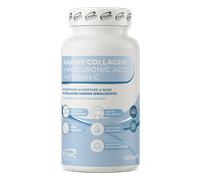 Ethic Nutraceutici™ Collagène marin + Acide Hyaluronique + Vitamine C 120 gélules