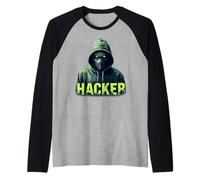 Ethical Hacker Cybersecurity Computer Science Cadeau Homme Femme Manche Raglan