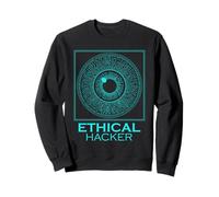Ethical Hacker, technicien en cybersécurité, Eye Computer Codeur Sweatshirt